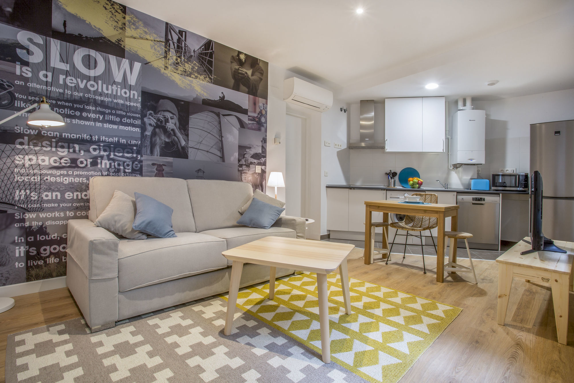 Slow Suites Luchana Мадрид Интериор снимка