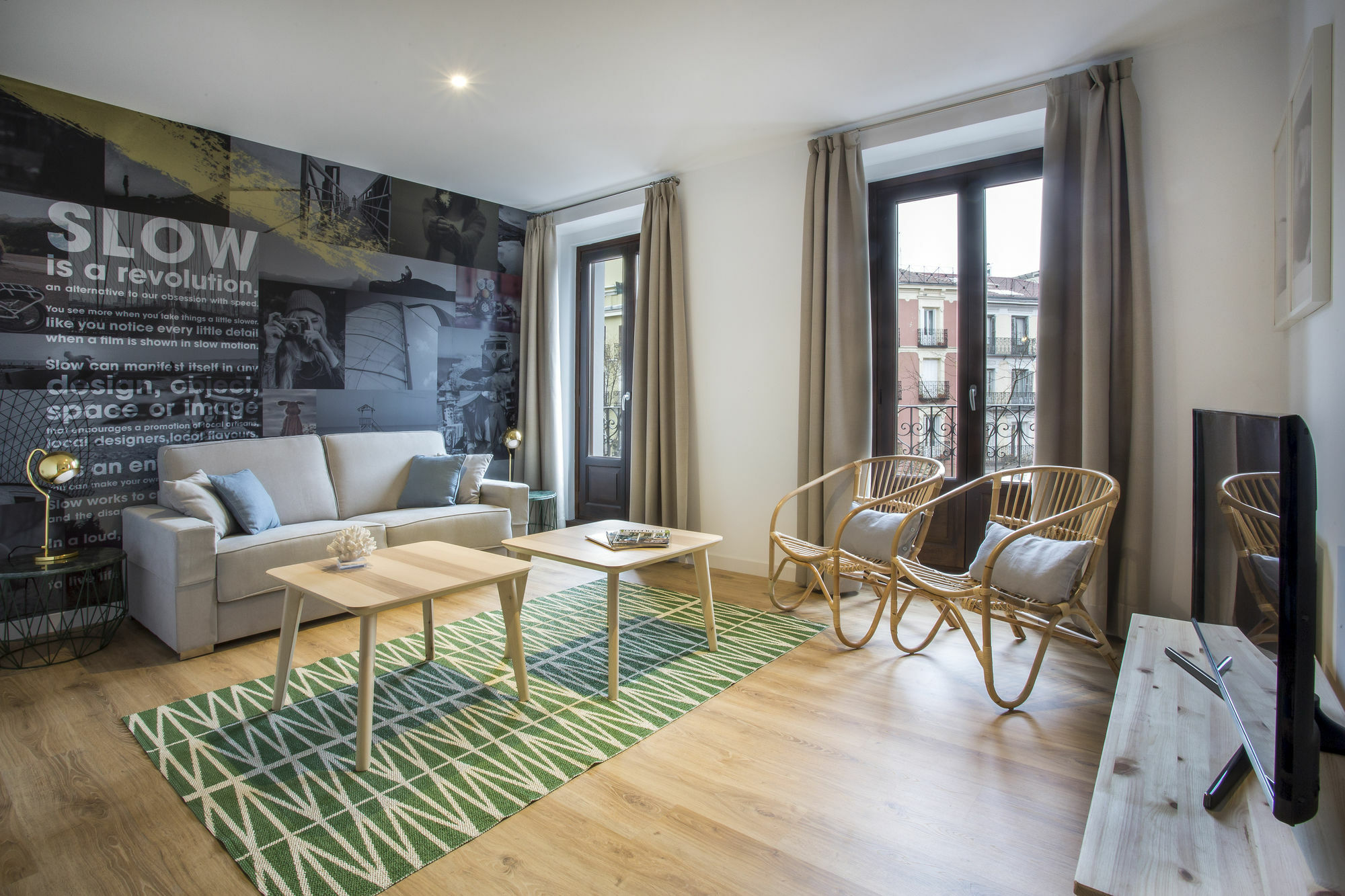 Slow Suites Luchana Мадрид Екстериор снимка